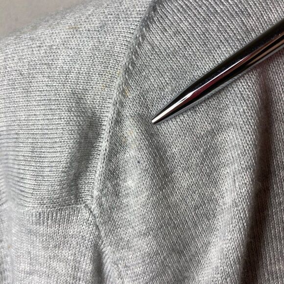 Marine Layer Elle Cashmere Blend Open Front Cardigan Women's Size Small Gray - Picture 6 of 10